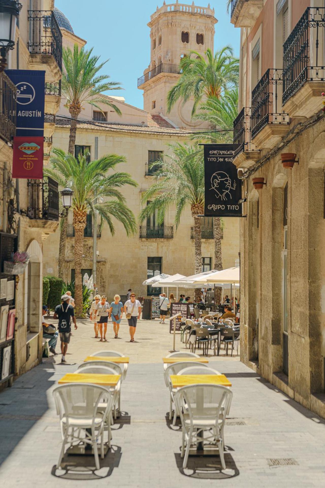 Apartment With Exceptional Charm In Historic Center Of Alicante Ngoại thất bức ảnh